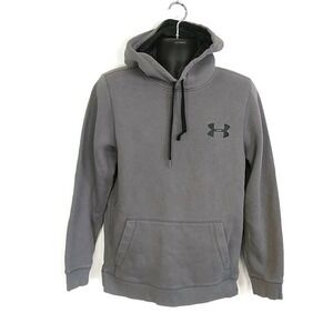 Under Armour Gray Hoodie Athletic Pullover Sweatshirt Casual sz S